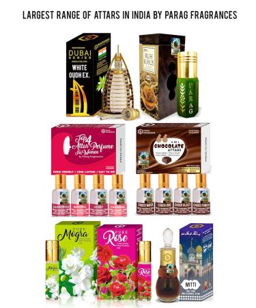 Parag Fragrances Musk Safi Attar - Long Lasting 12ml Luxury Perfume | Premium Quality | International Shipping - Buy Online on GoSupps.com