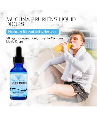 Absonutrix Mucuna Pruriens 393mg 4 Oz Liquid 300 Servings Made in USA Quick Absorption Quality Potent Ingredients Third-Party Tested Non-GMO GMP Certified Cruelty-Free Products - Buy Online on GoSupps.com
