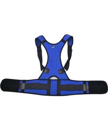 Body-Plus Direct Magnetic Posture Corrector Back Support XL Blue - Improve Posture and Relieve Pain - Buy Online on GoSupps.com
