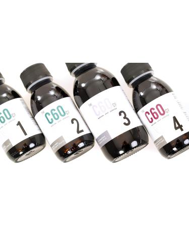 C60 Oil - 150ml - Virgin Coconut MCT - Sublimed 99.99% Ultra High Purity Solvent Free C60 - Buy Online on GoSupps.com