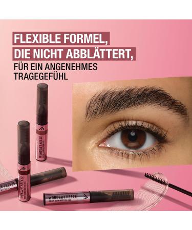 Manhattan Wonder'Freeze Brow Lamination Gel 002 Blonde Waterproof and smudge-proof brow gel that shapes and sets - Buy Online on GoSupps.com