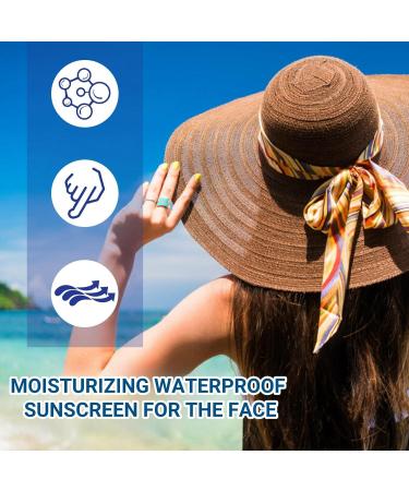 Centella Sunscreen SPF 50 Korean Sunscreen Centella Water-Fit Sun Serum Hydrating Sunscreen Essence Sun Cream Korean Sunscreen for Oily Skin No Sticky Refreshing Universal Sunscreen UV Defense - Buy Online on GoSupps.com