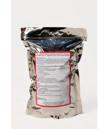 100% Organic Hibiscus Flower Premium Dried Whole Petals | 100% Natural Non-GMO | Perfect for Herbal Teas Cooking and Crafts | 250g - Buy Online on GoSupps.com