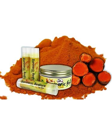 Organic Turmeric Lip Scrub - Exfoliating & Moisturizing Treatment by Habbie Beauty Supplies - Buy Online on GoSupps.com