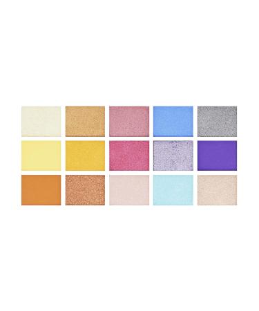 Makeup Revolution Reloaded Eyeshadow Palette - Spirited Love | 15 Shades 16.5g | International Shipping Available - Buy Online on GoSupps.com