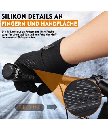 GXCROR Men's Touchscreen Winter Gloves - Perfect for Running Cycling & Outdoor Sports - Buy Online on GoSupps.com