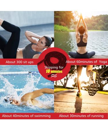 2LB/3LB/5LB Weighted Jump Rope for Men & Women - Heavy Skipping Rope for Total Body Workouts, Power Training & Muscle Building - Upgraded Edition Fitness Tool - Buy Online on GoSupps.com