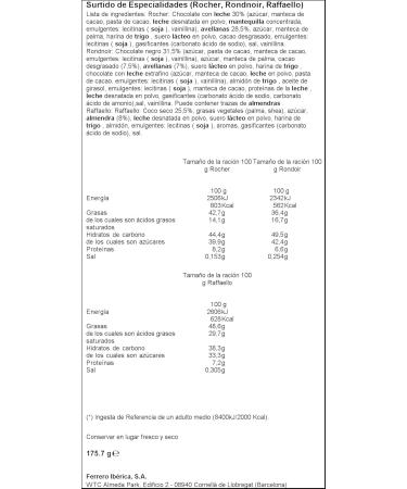  Ferrero CHOCOLATE FERRERO COLLECTION A BOX OF 15 CHOCOLATES - Buy Online on GoSupps.com