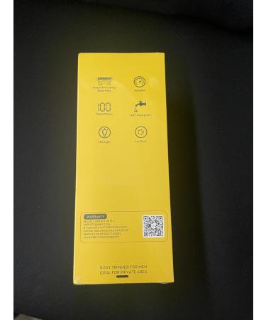 Buy Kibiy Men's Intimate Razor - LED & IPX7 Waterproof Body Hair Trimmer with Anti-Cut Blades - Buy Online on GoSupps.com