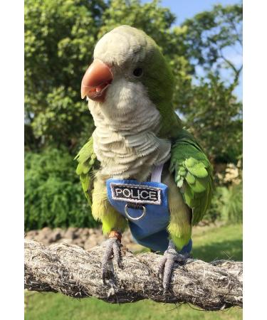 HEZHUO Bird Clothes Parrot diapers bird flight suits reusable waterproof diapers pet bird supplies POLI (M) - Buy Online on GoSupps.com