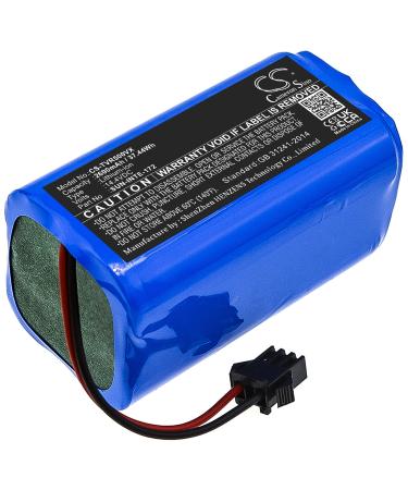 14.4V High-performance Replacement Battery for Ionvac SmartClean 2000 with /2600mAh