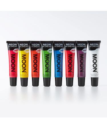 Moon Glow Neon UV Lipstick - Perfumed & UV Reactive Red Strawberry | 15ml (1 Pack) - Buy Internationally! - Buy Online on GoSupps.com