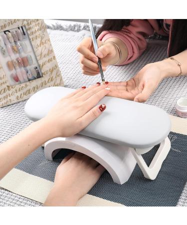 Adjustable Nail Arm Rest Cushion for Professional Acrylic Nails - Hand Holder with PU Leather and Soft Sponge - Manicure Tool - Buy Online on GoSupps.com
