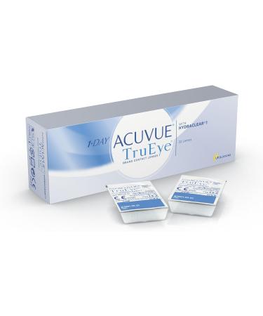 Acuvue 1-Day TruEye Daily Contact Lenses -12 dpt BC 8.5 UV Protection 30 Lenses - Comfortable & Convenient International Shipping - Buy Online on GoSupps.com