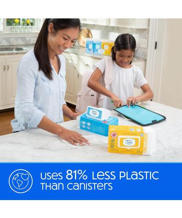 Nice 'N Clean Disinfecting Surface Wipes 304ct - Fresh Lemon Scent | For Home & Kitchen | 304 Count Pack - Buy Online on GoSupps.com