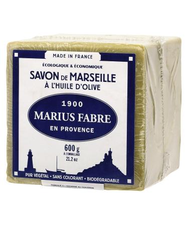 Savon De Marseille Soap 21.1 Oz 72% Olive Oil - Marius Fabre