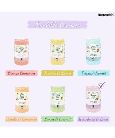 Nortembio Epsom Salt 1.25 kg - Hydrated with Vitamin C & E for Body Care | Enhance Roses & Strawberries | E-Book Included | International Shipping - Buy Online on GoSupps.com