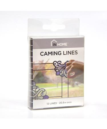 In Home InHome NH2366 Caming Line Stained Glass Decals  Black - Buy Online on GoSupps.com