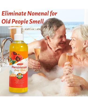 Persimmon Body Wash for Women and Men Odor Control Natural Deodorizing Pesimmon Soap for Old People Smell Purifying Nonenal Soap 10.12 Fl. Oz 10.12 Fl Oz (Pack of 1) - Buy Online on GoSupps.com