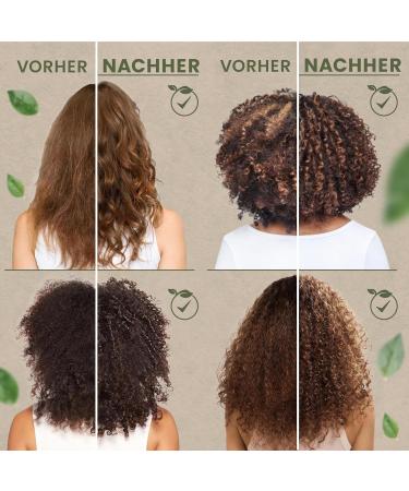 Germanya Naturkosmetik GbR Hair mask with argan oil castor oil and aloe vera vegan antifrizz care for curly and afro hair 978 natural ingredients 250 ml - Buy Online on GoSupps.com