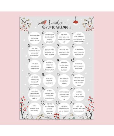 Nastami A3 Family Advent Calendar - Scratch Off Christmas Countdown | International Shipping - Buy Online on GoSupps.com