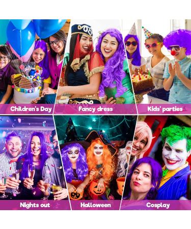ONE-TIME USE Purple Hair Color Spray for Christmas Party Crazy Hair Day - 1-Day Washable 100ML - Buy Online on GoSupps.com