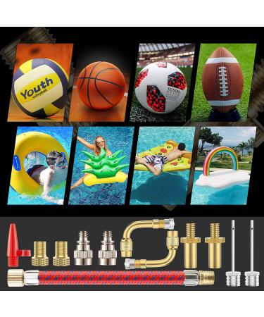 QEEFOP Bicycle Valve Adapter Set - Sclaverand Valves for Compressor & Air Pumps - Universal Bicycle Valve Solution - Buy Online on GoSupps.com