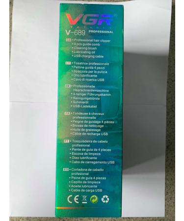 VGR Electric Hair Cipper for Men Professional Crod/Crodless Hair & Beard Trimmer Rechargeable Haircut Barber Clipper LED Display Hair Cutting Kit - Buy Online on GoSupps.com