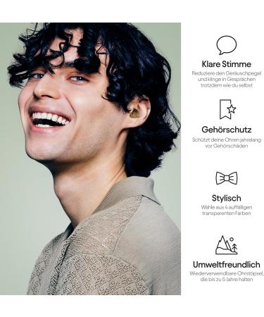Loop Engage Earplugs for Clear Conversations - Low Noise Reduction 8 Attachments XS/S/M/L SNR 16DB - Perfect for Social Events & Parents - Buy Online on GoSupps.com