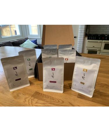 Spiller & Tait Coffee Gift Set- Hamper Style Coffee Gift Set for Men & Women - 8 of The World s Finest Single Origin Specialty Coffees - Roasted in The UK (Beans) - Buy Online on GoSupps.com