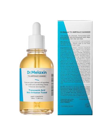 Dr.Melaxin TX Tranexamic Acid Ampoule Cleanser 100ml / 5.07fl oz Moisturizing Cleansing for Sensitive Skin - Buy Online on GoSupps.com