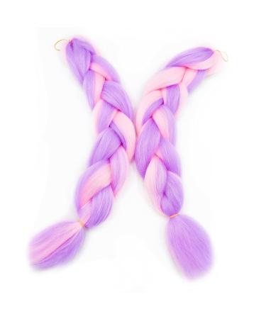 Fanfyfyu Ombre Braiding Hair - 3 Pack Kanekalon Jumbo Braid Extensions 24 Inch for Braids & Box Braids (MB16) - Buy Online on GoSupps.com
