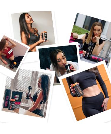 WOW TEA - Weight Loss and Fat Loss Infusions - Weight Loss Combo - Slimming Tea + Meal Replacement Powder and Black Tea Infuser Bottle | 300g Made in EU - Buy Online on GoSupps.com