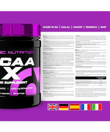 Scitec Nutrition Bcaa-x 180 Caps - Buy Online on GoSupps.com