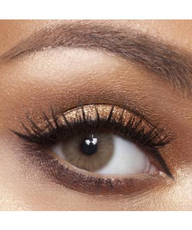 Anesthesia Colored contact lenses L.A. Mocha (diopttria -0.00) -strongly covering monthly lenses in the USA series for 6 months light brown color lenses perfect for dark eyes