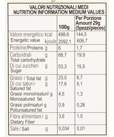 Confetti Crispo Snob Stracciatella gr.500 500 g - Buy Online on GoSupps.com