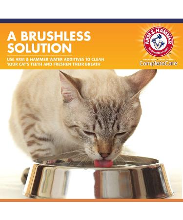 Arm & Hammer Complete Care Dental Water Additive for Dogs and Cats - Fresh Dog Mouth Wash & Cat Dental Rinse - Buy Online on GoSupps.com