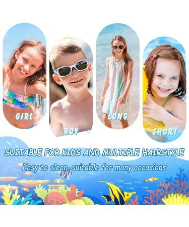 Funown Waterproof Bathing Cap for Kids | Comfortable Swim Caps for Boys & Girls Ages 2-12 | Perfect for Long & Short Hair - Buy Online on GoSupps.com