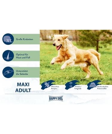 Happy Dog Supreme Fit & Vital Maxi Adult Dry Dog Food for Large Dogs - 4 kg | Premium Nutrition for Optimal Health - Buy Online on GoSupps.com