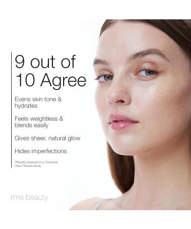 RMS Beauty SuperNatural Radiance Sunscreen SPF 30 - Tinted Mineral Sunscreen for Face | Medium Aura Skin Tint Makeup - Buy Online on GoSupps.com