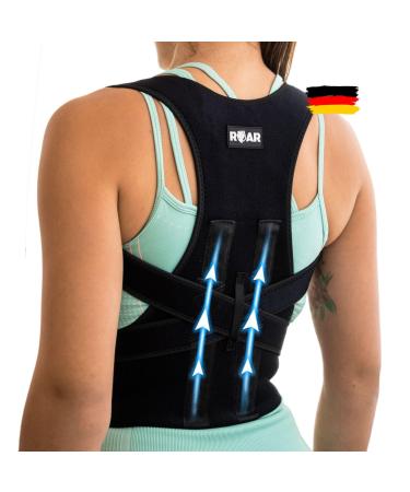 ROAR shoulder belt posture correction back straight for posture correction posture corrector back belt straight keeping posture keeping correction back hub for pain back corset (m)