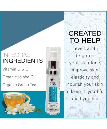 Premium Hyaluronic Acid Serum for Face - Anti-Aging Moisturizer with Vitamin C Green Tea Jojoba Oil & More | Reduce Wrinkles & Enhance Skin Glow - Buy Online on GoSupps.com