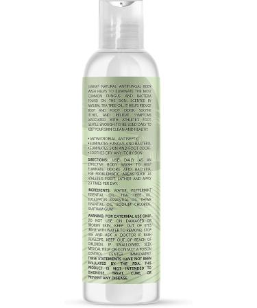 Livana Antifungal Soap with Tea Tree Oil 8oz - Treat Athlete's Foot, Ringworm, Nail Fungus - Antibacterial Defense for Skin Irritations - Buy Online on GoSupps.com