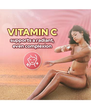 Polypeptide Body Oil by Florida Glow - With Squalene Jojoba Oil Peptides & Vitamin C - Body Oil for Women and Men - Collagen Boosting Serum for Body Skincare (Wild Rose) - Buy Online on GoSupps.com
