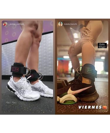 FITGIRL Mint Ankle Strap for Cable Machines and Resistance Bands - Women's Home & Gym Workout Cuff Attachment for Booty, Legs, and Hips - Buy Online on GoSupps.com