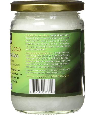Indigo Organic Virgin Coconut Oil 500ml - Buy Online on GoSupps.com