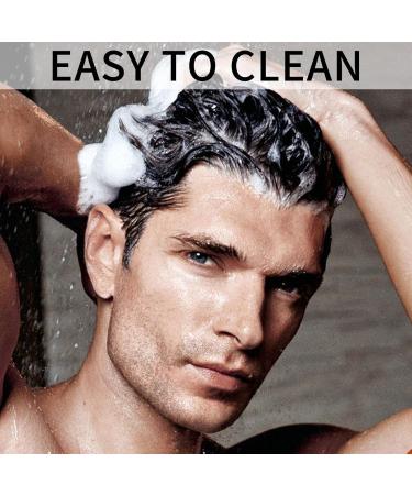 5 Men Hair Styling Gel with Comb - Mens Hair Styling Gel Tool Lightweight Hair Styling Gel Professional Strong Hold Power Retro Hair Oil for Hair Styling 5 Pcs Comb Styling Gel 280ml - Buy Online on GoSupps.com
