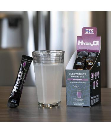 STS Hydro Stix Acai Berry Electrolyte Powder Packets - 10 Single Serve (16g) | Hydration Boost for International Shipping - Buy Online on GoSupps.com