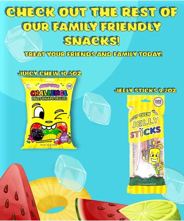 Prime Focal Sweets Josh Bosh Juicy Chews Keto-Friendly Fruit Snack Jelly Candy | Unique TikTok Bundle | Juicy Chew (46.6oz) - Buy Online on GoSupps.com