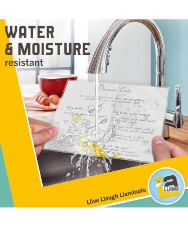 Textured Self Adhesive Laminating Sheets Smooth Satin Finish 9 x 11.5 Inches 4 Mil Thick 10 Pack for Letter Size Self Sealing Lamination Sheets 8.5 x 11 Laminating Pouches - Buy Online on GoSupps.com